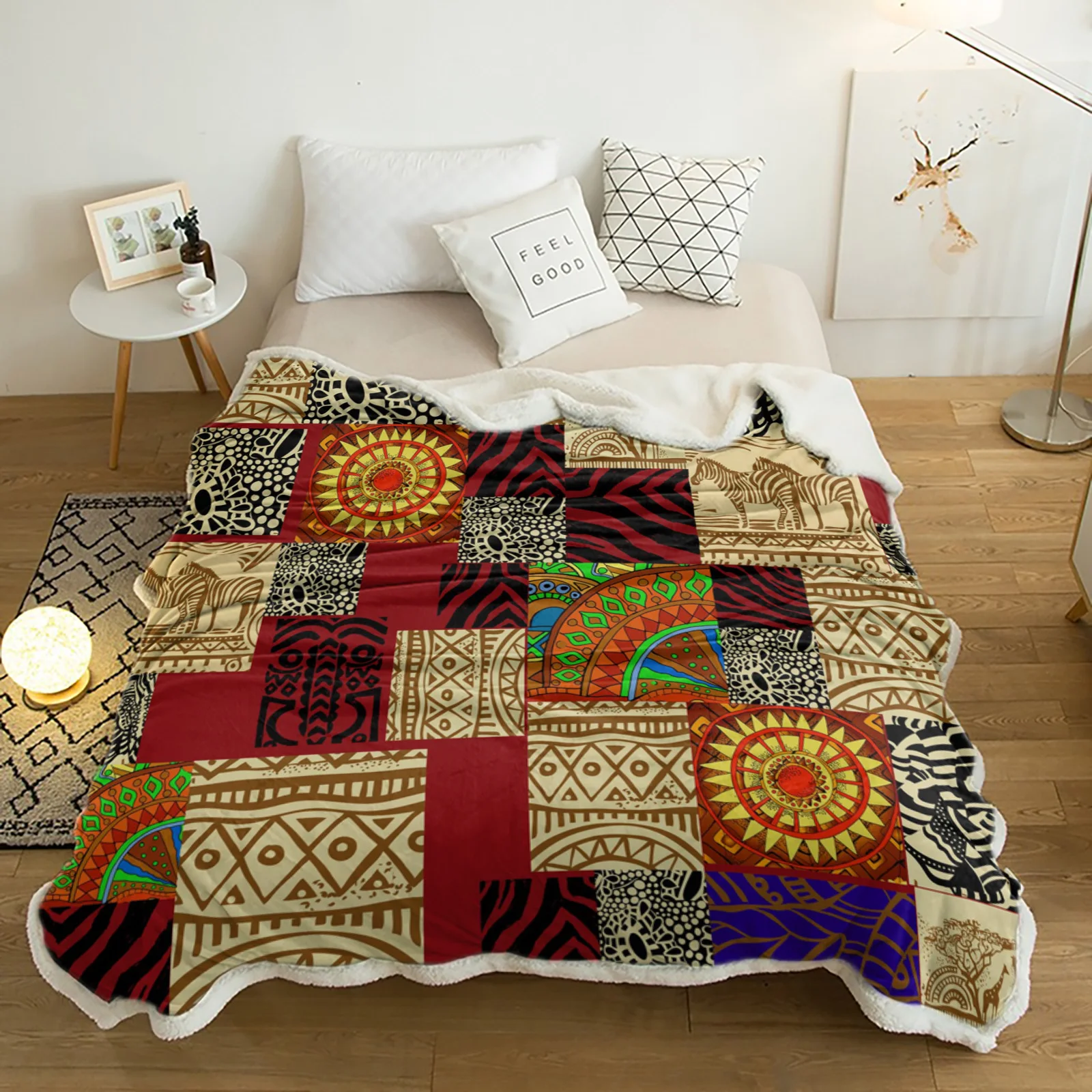 African Ethnic Style Winter Wool Plush Throw Blanket Adult Kid Thick Travel Office Sherpa Fleece Blankets Sofa Bed Bedspread
African Ethnic Style Winter Wool Plush Throw Blanket Adult Kid Thick Travel Office Sherpa Fleece Blankets Sofa Bed Bedspread
