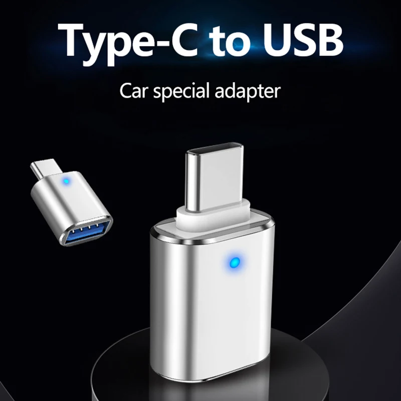 

Aluminum USB 3.0 To Type C Adapter OTG To USB C USB-A To Micro USB Type-C Female Adapters For MacBook Pro/Air And Smartphone