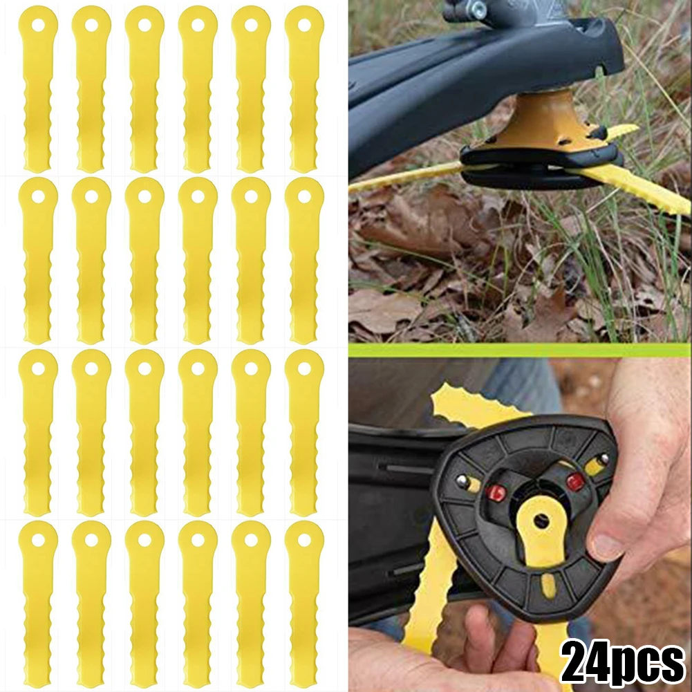 24pcs Grass Cutter Trimmer Blades For 70289A Push-N-Load 3 Blade Head-70289A Strimmer Lawnmower Blade Mower Trim Replacement
24pcs Grass Cutter Trimmer Blades For 70289A Push-N-Load 3 Blade Head-70289A Strimmer Lawnmower Blade Mower Trim Replacement