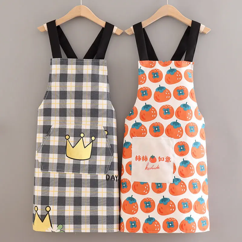 New Cute Cotton Cooking Apron Women's Home Kitchen Fashion Foreign Style Canvas Wear-resistant Breathable Waist Overalls
New Cute Cotton Cooking Apron Women's Home Kitchen Fashion Foreign Style Canvas Wear-resistant Breathable Waist Overalls