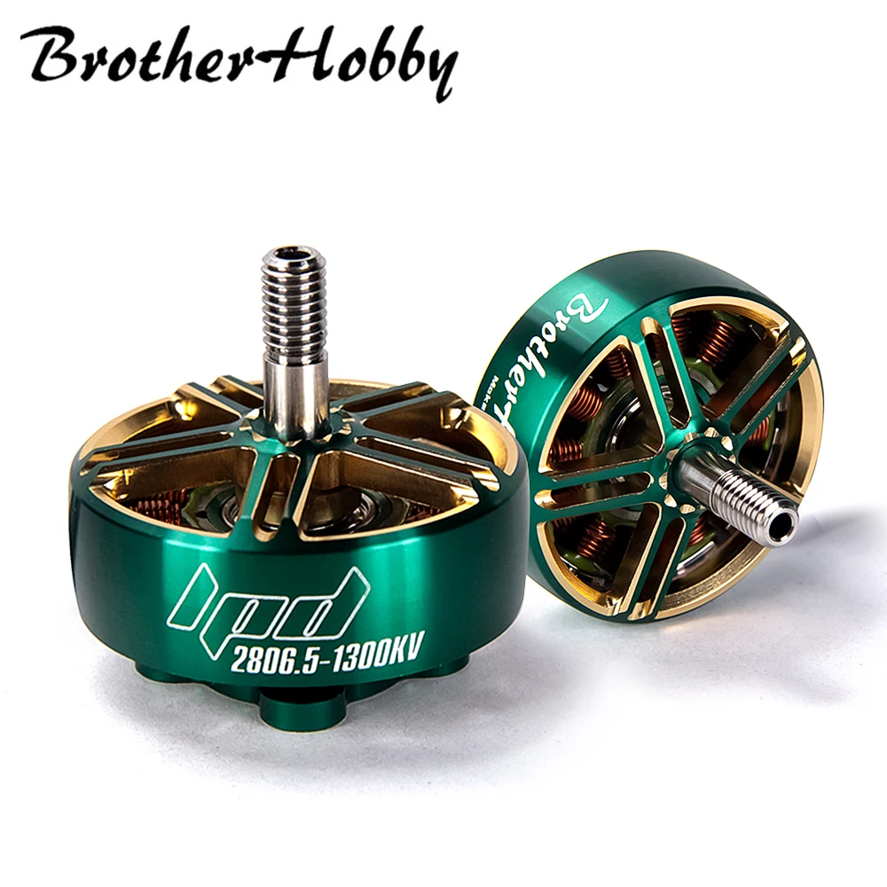 Электродвигатель Brother Hobby LPD 2806,5 1300KV / 1700KV 4-6S бесщеточный 7-9 дюймов Пропеллер для радиоуправляемого FPV гоночного дрона мультикоптера
Электродвигатель Brother Hobby LPD 2806,5 1300KV / 1700KV 4-6S бесщеточный 7-9 дюймов Пропеллер для радиоуправляемого FPV гоночного дрона мультикоптера