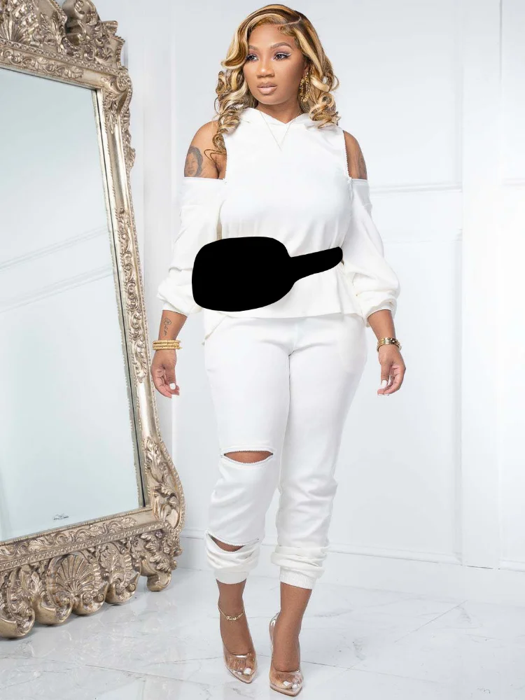 WUHE Active Winter Autumn 2022 Two 2 Piece Set Droped Shoulder Sweatshirt Cutout Jogger Pants Suit Tracksuit Women Outfit
WUHE Active Winter Autumn 2022 Two 2 Piece Set Droped Shoulder Sweatshirt Cutout Jogger Pants Suit Tracksuit Women Outfit