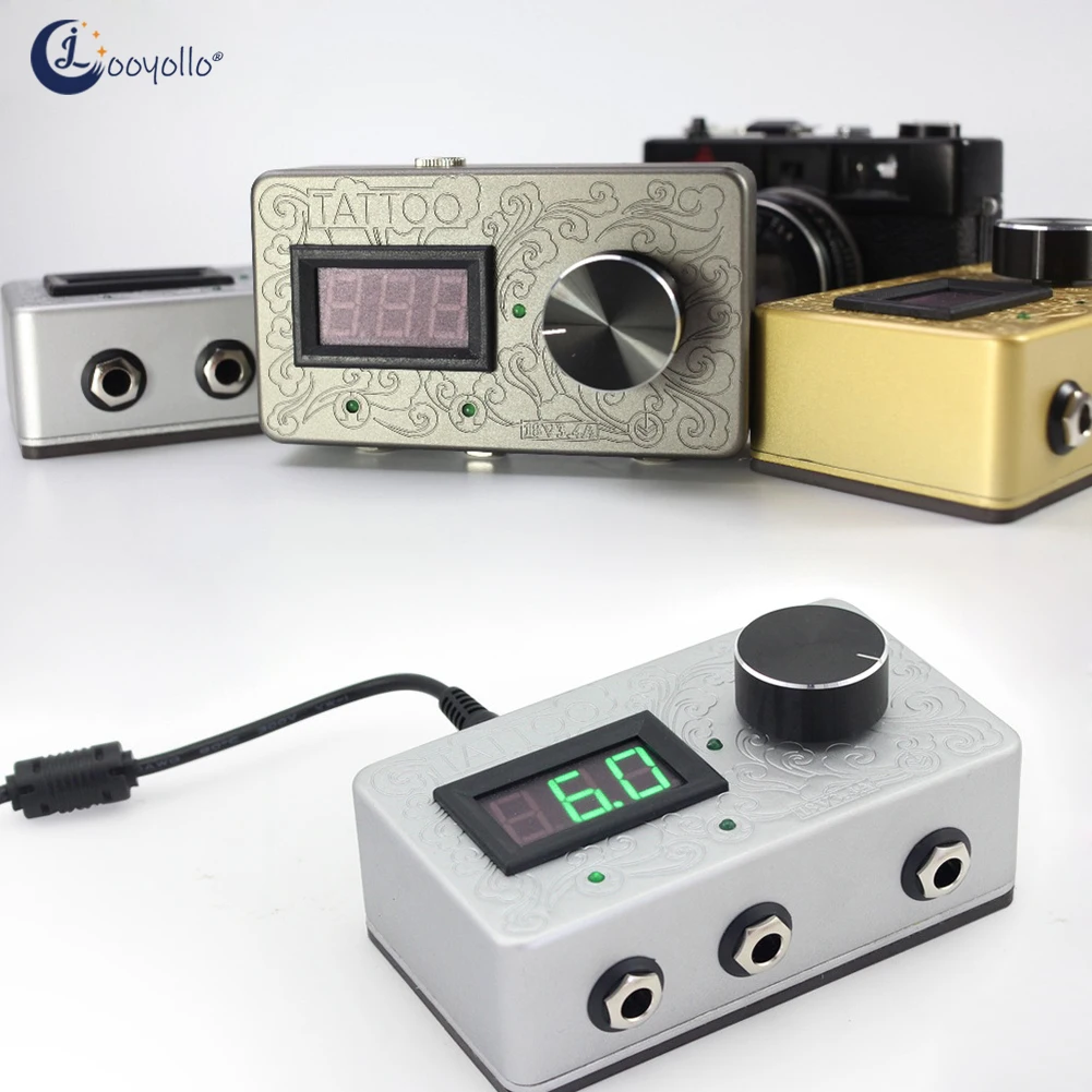 LED Digital High-power Dual Machine Output Tattoo Power Supply For Foot Switch Control Professional For Coil & Rotary Machine 
LED Digital High-power Dual Machine Output Tattoo Power Supply For Foot Switch Control Professional For Coil & Rotary Machine