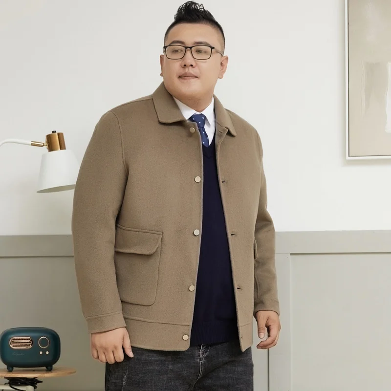 Handmade Fashion New Tweed Arrival Men's Thickened Casual Short Double-sided Woolen Jacket Plus Size XL-7XL 8XL 9XL
Handmade Fashion New Tweed Arrival Men's Thickened Casual Short Double-sided Woolen Jacket Plus Size XL-7XL 8XL 9XL