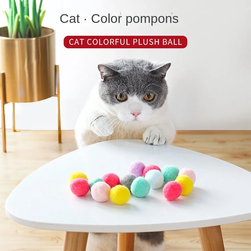 Colorful Plush Ball Cat Toys for Cats Soft Balls interaction Funny Games For Cat Balls Chew Toy Pet products FREE SHIPPING home
Colorful Plush Ball Cat Toys for Cats Soft Balls interaction Funny Games For Cat Balls Chew Toy Pet products FREE SHIPPING home