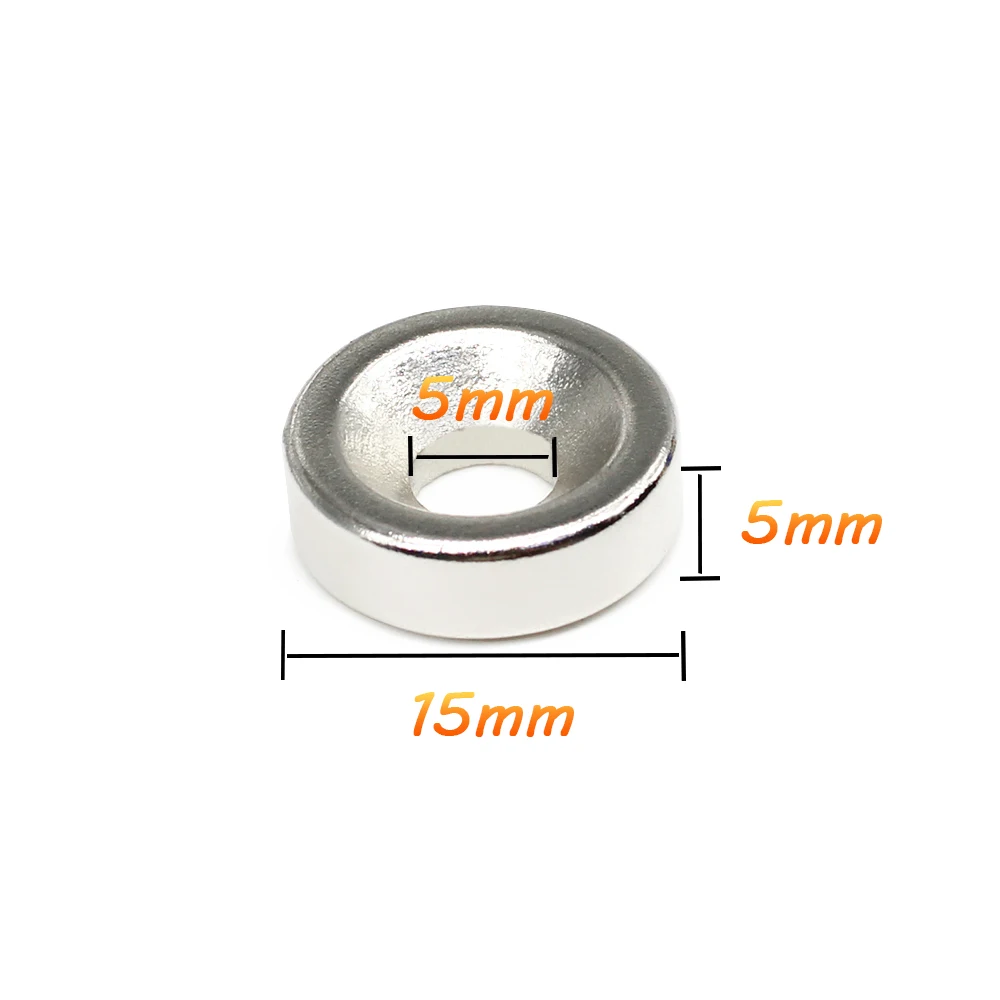 5/10/15/20/30/50PCS 15x5-4 Disc Search Magnet 15*5 mm Hole 5 mm Round Countersunk Permanent Neodymium Magnet 15x5-4mm N35 15*5-5
5/10/15/20/30/50PCS 15x5-4 Disc Search Magnet 15*5 mm Hole 5 mm Round Countersunk Permanent Neodymium Magnet 15x5-4mm N35 15*5-5