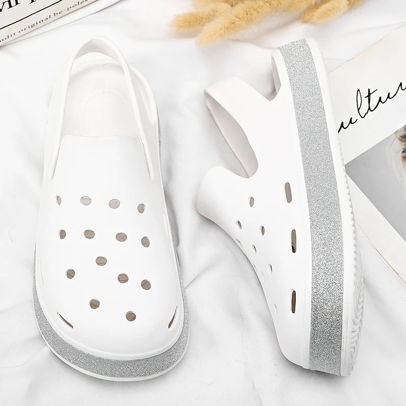 2022 New Summer Women Sandals Sexy Shoes Crystal Rainbow Casual Woman Flats Ladies Fashion Lightweight Comfort Hole Beach Shoe
2022 New Summer Women Sandals Sexy Shoes Crystal Rainbow Casual Woman Flats Ladies Fashion Lightweight Comfort Hole Beach Shoe