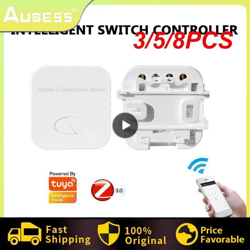 3/5/8 шт., релейный модуль дистанционного управления Alexa Google Home, умный выключатель Zigbee 3,0
3/5/8 шт., релейный модуль дистанционного управления Alexa Google Home, умный выключатель Zigbee 3,0
