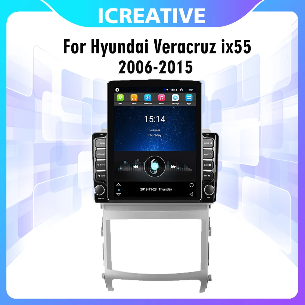 Автомобильный мультимедийный плеер 2 Din, экран 9,7 дюйма Tesla для Hyundai Veracruz Ix55 2006-2015, GPS-навигатор, Android, автомагнитола
Автомобильный мультимедийный плеер 2 Din, экран 9,7 дюйма Tesla для Hyundai Veracruz Ix55 2006-2015, GPS-навигатор, Android, автомагнитола
