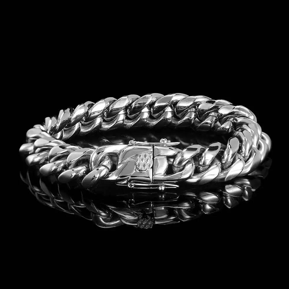 Bracelet for Mens Women Bracelets Curb Cuban Links&Chains 316L Stainless Steel Bracelet Bangles Male Jewelry Accessory Wholesale 
Bracelet for Mens Women Bracelets Curb Cuban Links&Chains 316L Stainless Steel Bracelet Bangles Male Jewelry Accessory Wholesale