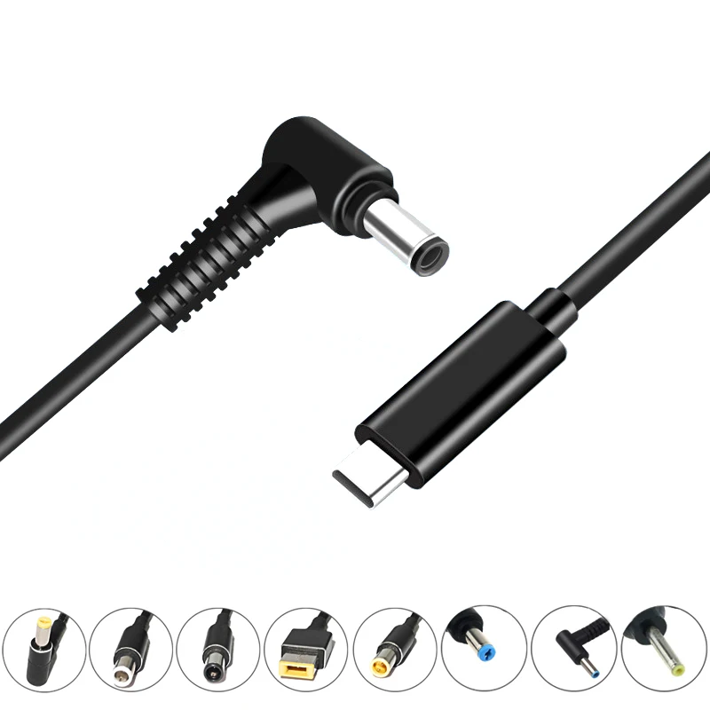 Universal Laptop Fast Charging Cable DC Power Supply Adapter for SAMSUNG Dell ASUS HP Lenovo Notebook USB Type-C PD Converter
Universal Laptop Fast Charging Cable DC Power Supply Adapter for SAMSUNG Dell ASUS HP Lenovo Notebook USB Type-C PD Converter
