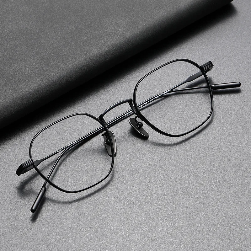 Pure Titanium Glasses Frame For Men Retro Polygon Prescription Eyeglasses Frames Women 2022 Vintage Myopia Optical Male Eyewear
Pure Titanium Glasses Frame For Men Retro Polygon Prescription Eyeglasses Frames Women 2022 Vintage Myopia Optical Male Eyewear