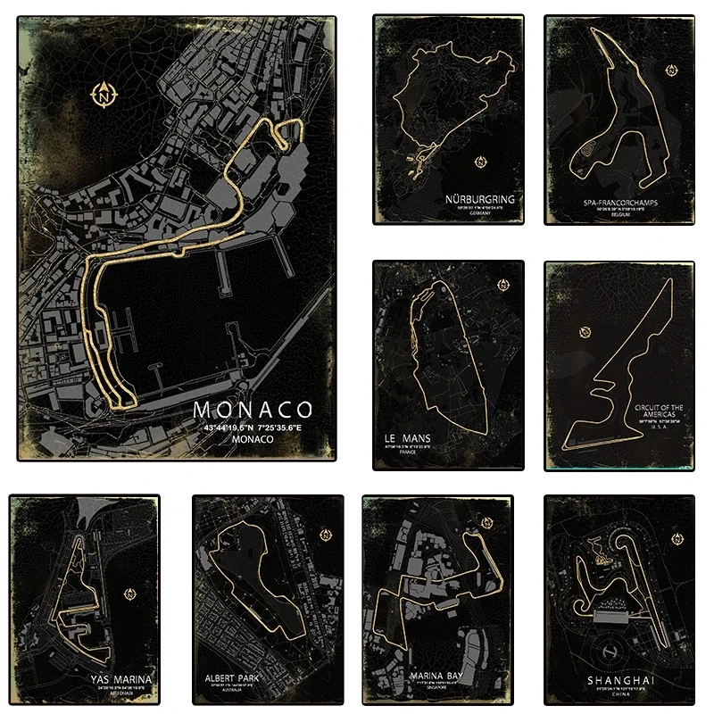 Canvas Poster Aesthetics Newly 2022 F1 Formula Track Poster Racing Track Maps Decoration Wall Art Home Decor Painting Room Gift
Canvas Poster Aesthetics Newly 2022 F1 Formula Track Poster Racing Track Maps Decoration Wall Art Home Decor Painting Room Gift