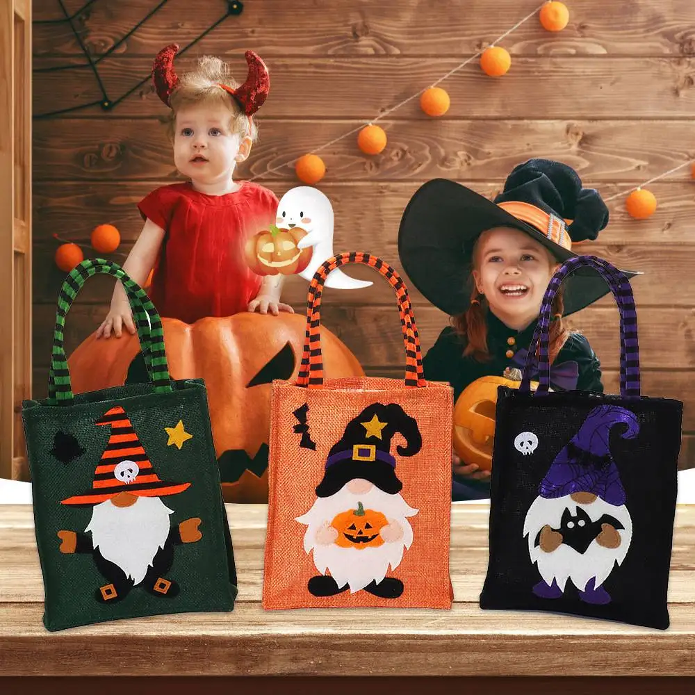 Happy Halloween Candy Bags Cute Gift Bag Trick or Treat Tote Bags Kids Gift Pumpkin Bat Candy Storage Boxes Home DIY Decoration
Happy Halloween Candy Bags Cute Gift Bag Trick or Treat Tote Bags Kids Gift Pumpkin Bat Candy Storage Boxes Home DIY Decoration
