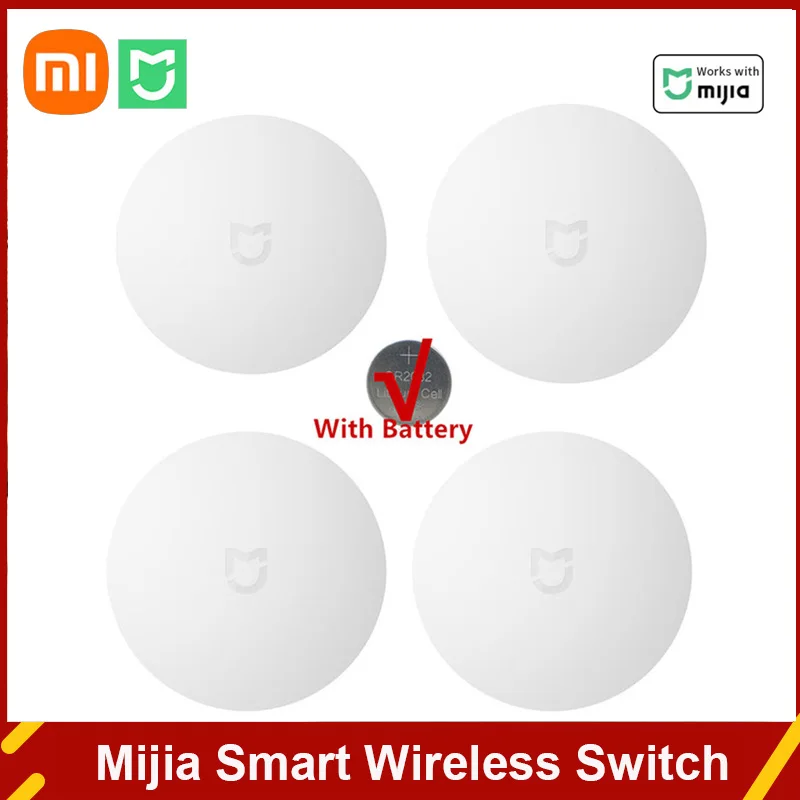 Оригинальный умный беспроводной переключатель Xiaomi Mijia для умного дома