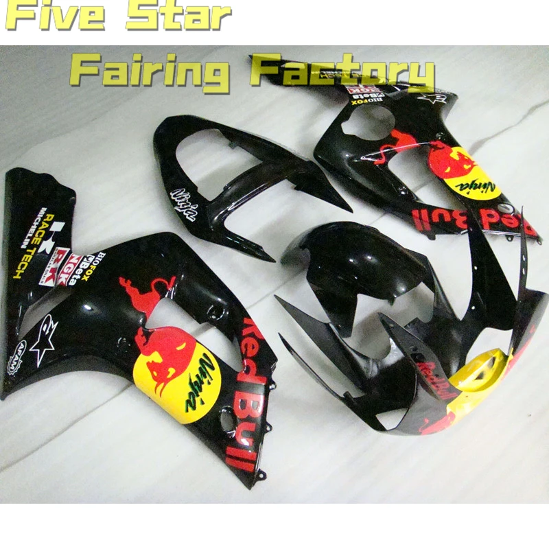 Motorcycle Fairing Kit For Kawasaki Ninja ZX6R 636 2003 2004 ZX 6R Injection Mold High Quality Shell Full Bodywork Black Bull
Motorcycle Fairing Kit For Kawasaki Ninja ZX6R 636 2003 2004 ZX 6R Injection Mold High Quality Shell Full Bodywork Black Bull