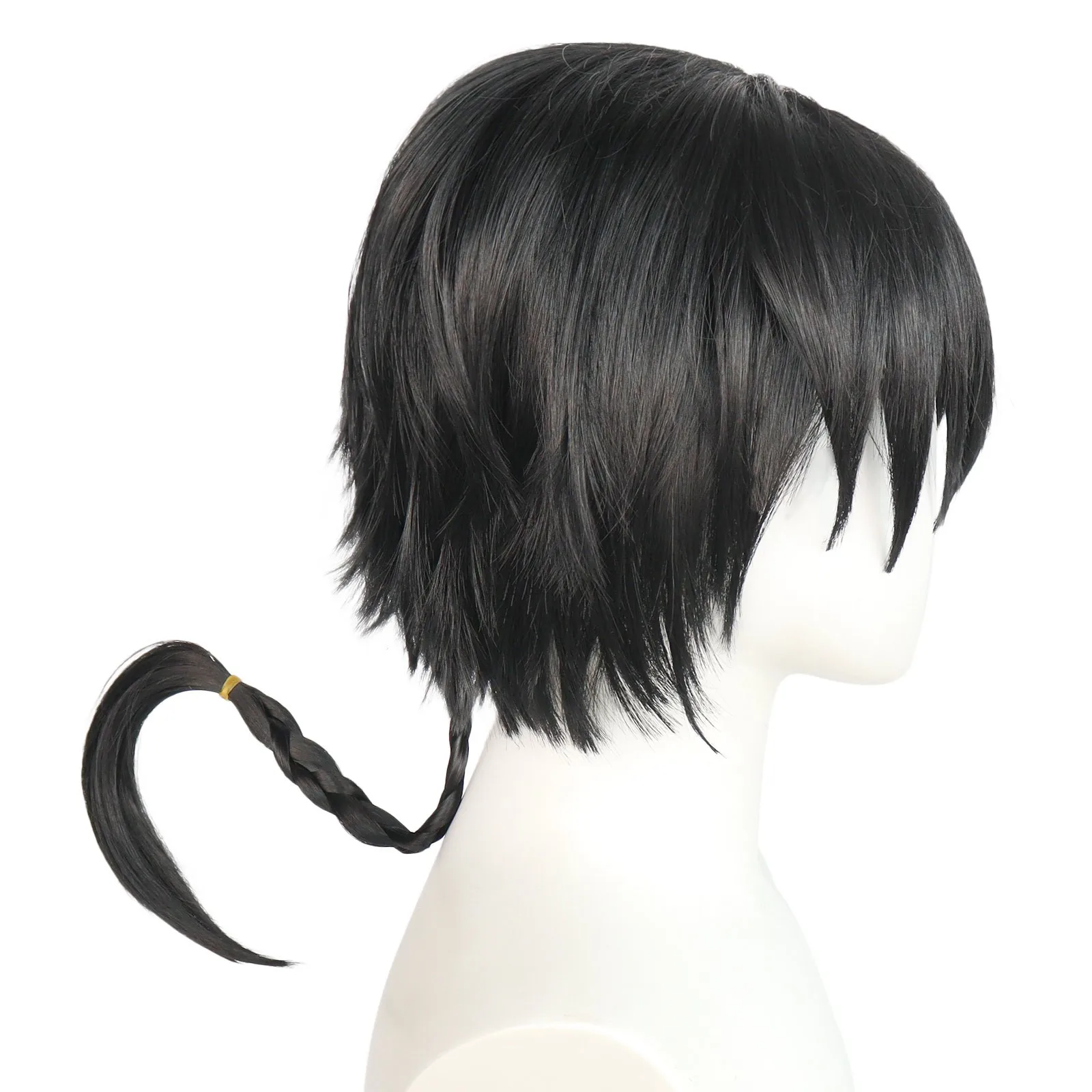 Anime Costume Ranma 1/2 Saotome Ranma Cosplay Wigs 25cm Black Short Wig Braid Synthetic Hair Unisex Anime Cosplay For Man Women
Anime Costume Ranma 1/2 Saotome Ranma Cosplay Wigs 25cm Black Short Wig Braid Synthetic Hair Unisex Anime Cosplay For Man Women