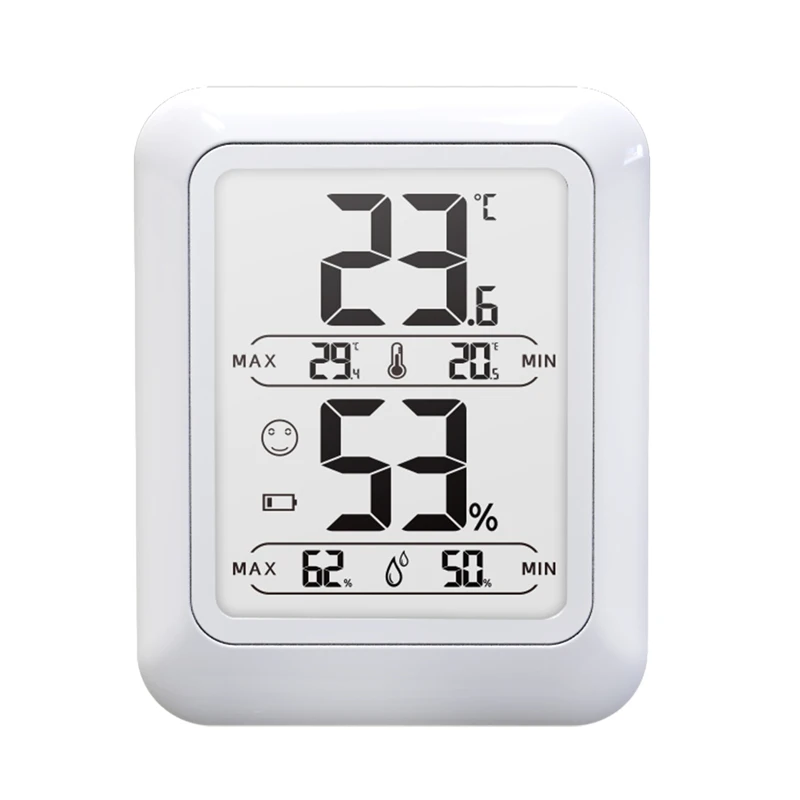 PT19DE Digital Thermometer Hygrometer LCD Mini Electronic Temperature Humidity Meter Sensor Portable Weather Station for Home
PT19DE Digital Thermometer Hygrometer LCD Mini Electronic Temperature Humidity Meter Sensor Portable Weather Station for Home