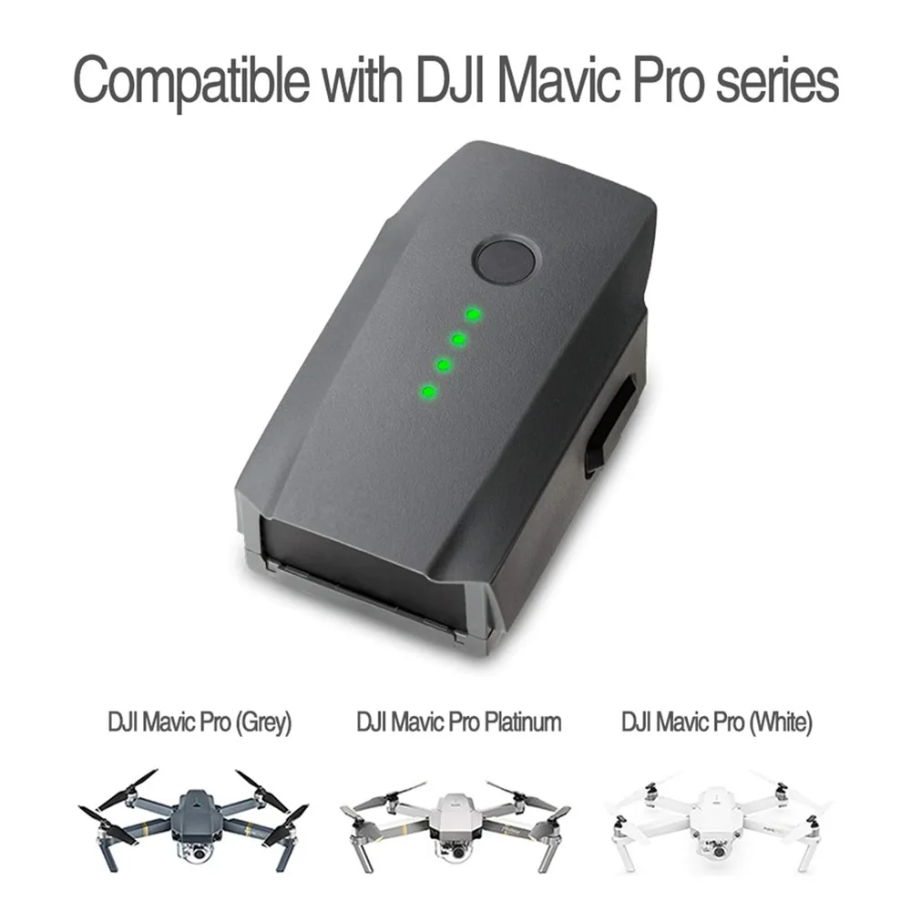 11.4V Flight Batteries LiPo 3S Replace DJI UAV 3830mAh Lithium Polymer Battery for DJI Mavic Pro Series Aerial Drone Free Ship
11.4V Flight Batteries LiPo 3S Replace DJI UAV 3830mAh Lithium Polymer Battery for DJI Mavic Pro Series Aerial Drone Free Ship