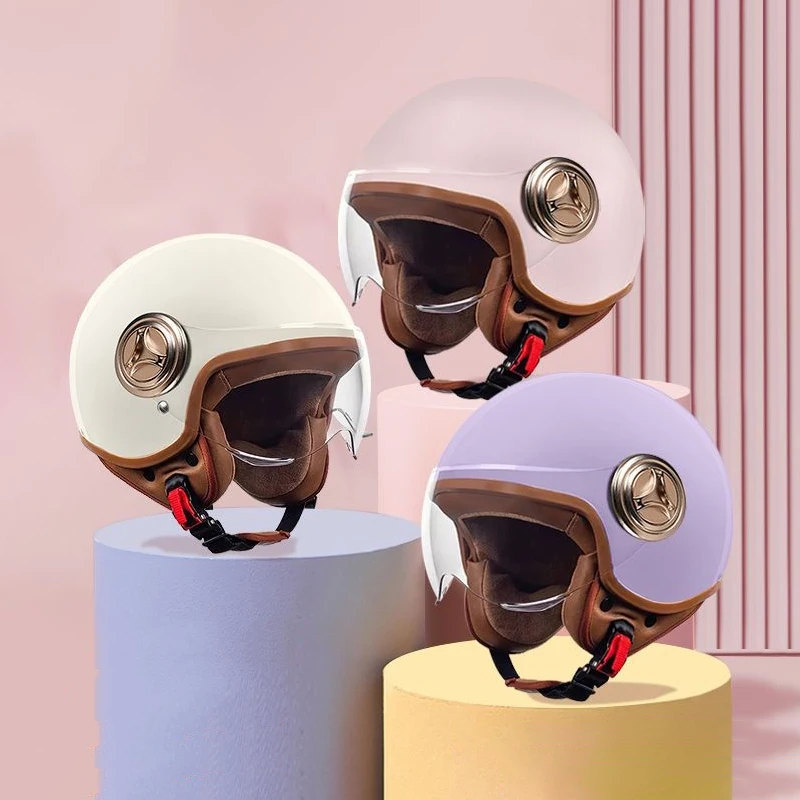 Original Motorcycle Helmets for Women's Bicycle Articulated Electric Scooter Men's Biker Vintage Moto Helmet Open Face Helmets
Original Motorcycle Helmets for Women's Bicycle Articulated Electric Scooter Men's Biker Vintage Moto Helmet Open Face Helmets