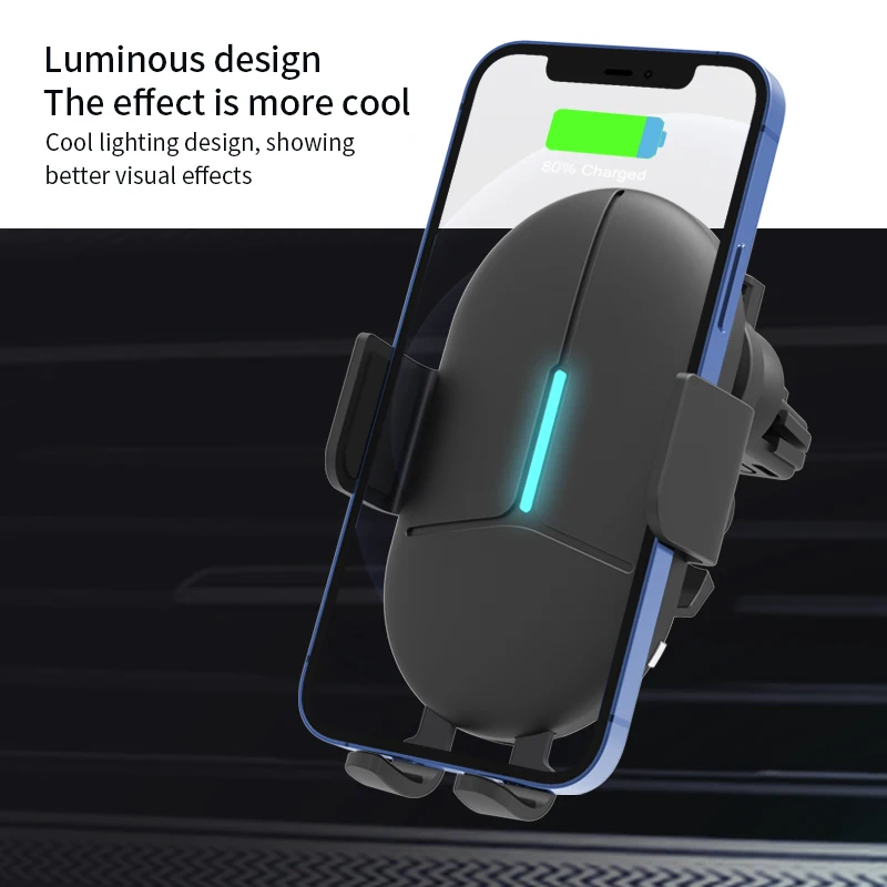 30W QI Fast Charger Car Magnetic Wireless Charger Automatic Infrared Car Mobile Phone Holder Wireless Charger
30W QI Fast Charger Car Magnetic Wireless Charger Automatic Infrared Car Mobile Phone Holder Wireless Charger