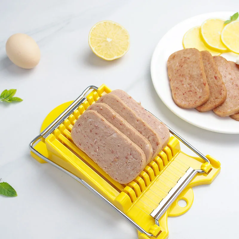 New Lunch Meat Slicer Household Egg Cutting Tool 304 Stainless Steel Dragon Fruit Watermelon Banana Fruit Slicer Kitchen Tools
New Lunch Meat Slicer Household Egg Cutting Tool 304 Stainless Steel Dragon Fruit Watermelon Banana Fruit Slicer Kitchen Tools