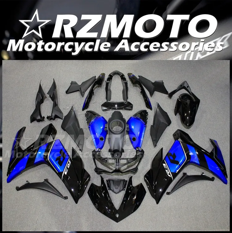 Injection Mold New ABS Fairings Kit Fit for YAMAHA YZF- R3 2015 2016 2017 2018 15 16 17 18 Bodywork set Blue Black Nice
Injection Mold New ABS Fairings Kit Fit for YAMAHA YZF- R3 2015 2016 2017 2018 15 16 17 18 Bodywork set Blue Black Nice