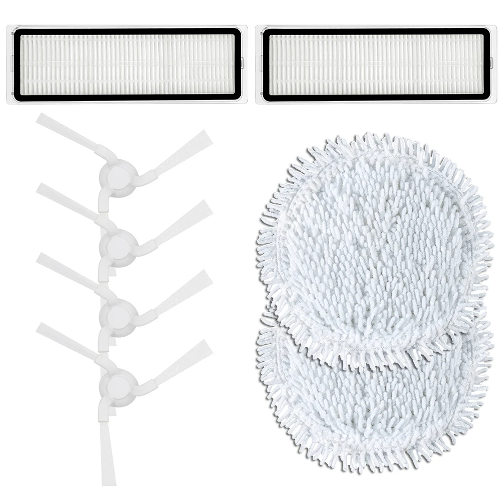 Vacuum Cleaner Side Brush Filter Mop Cloth Kit For STYTJ06ZHM For Pro Self Cleaning Robot Spare Parts Home Cleaning Attachment
Vacuum Cleaner Side Brush Filter Mop Cloth Kit For STYTJ06ZHM For Pro Self Cleaning Robot Spare Parts Home Cleaning Attachment