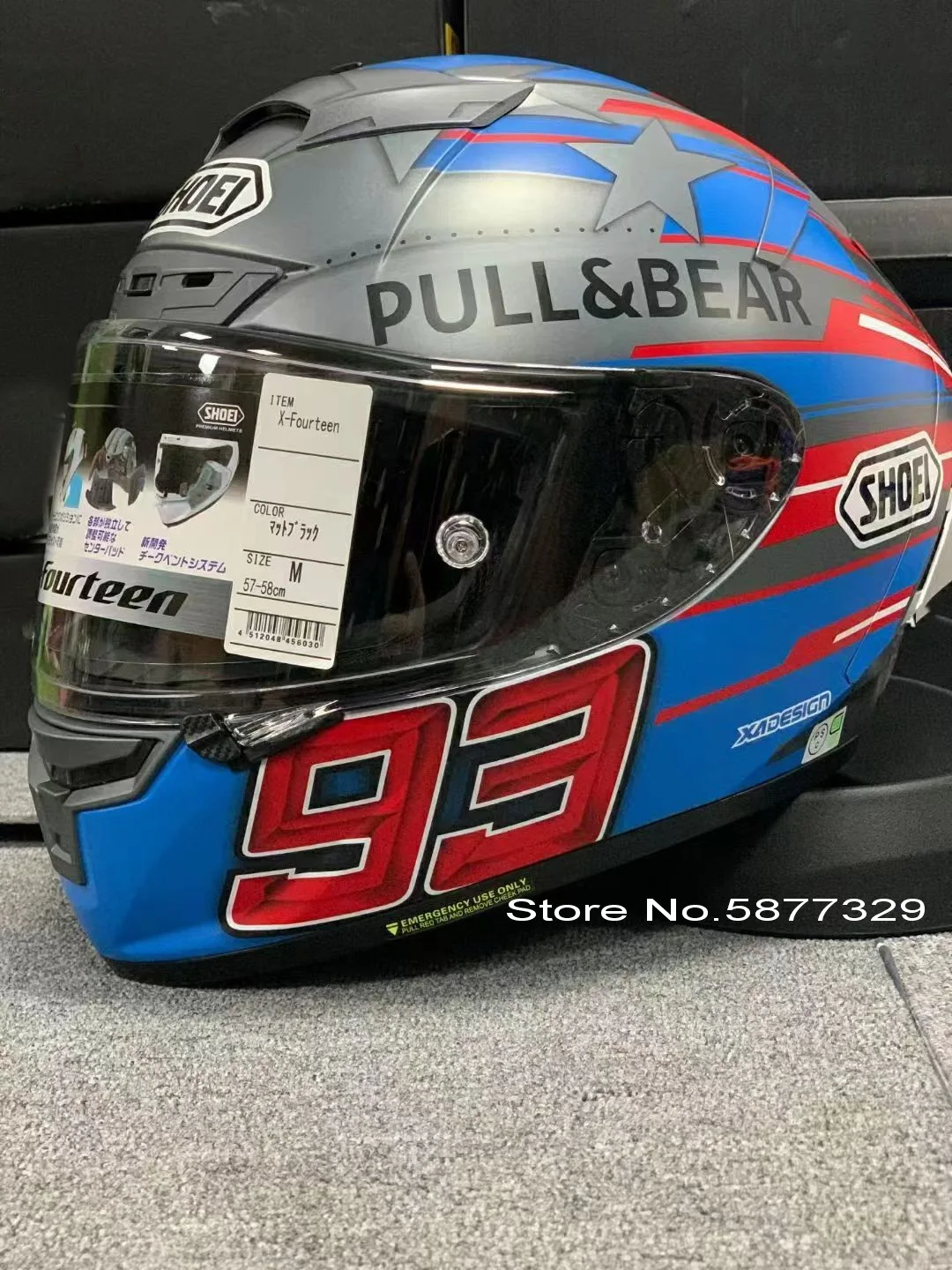 Full Face Motorcycle helmet X14 93 marquez americann capt helmet Riding Motocross Racing Motobike Helmet Casco De Motocicleta
Full Face Motorcycle helmet X14 93 marquez americann capt helmet Riding Motocross Racing Motobike Helmet Casco De Motocicleta