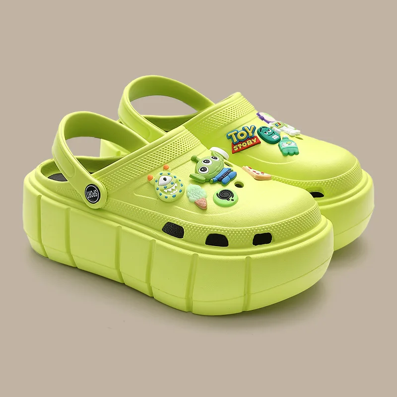 Platofrm Summer Shoes Women Hole Sandals with Charms 2022 New Green Slides Sandals On Platform Female Fashion Shoes Drive
Platofrm Summer Shoes Women Hole Sandals with Charms 2022 New Green Slides Sandals On Platform Female Fashion Shoes Drive