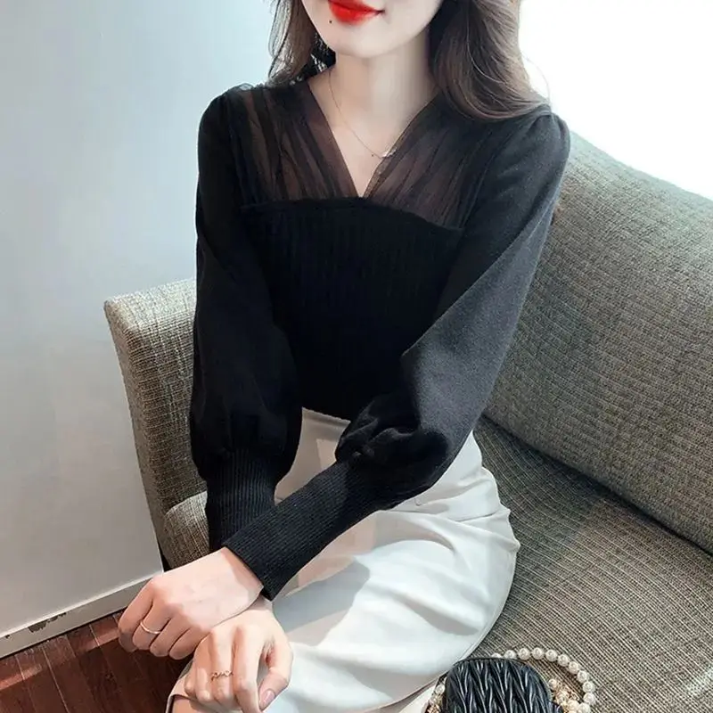 Pullover Knit Tops for Woman Green Women's Sweater V-neck See-through Tricot Blouse Winter 2023 Cashmere Jersey Long Sleeve Cold
Pullover Knit Tops for Woman Green Women's Sweater V-neck See-through Tricot Blouse Winter 2023 Cashmere Jersey Long Sleeve Cold