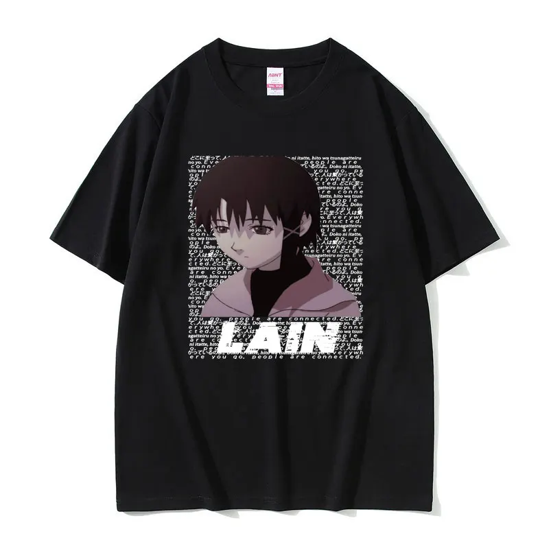 Anime Harajuku Serial Experiments Lain Graphic T Shirt Manga Iwakura Weeb Girl Sci Fi Tees Men Women Fashion Oversized T-shirts
Anime Harajuku Serial Experiments Lain Graphic T Shirt Manga Iwakura Weeb Girl Sci Fi Tees Men Women Fashion Oversized T-shirts
