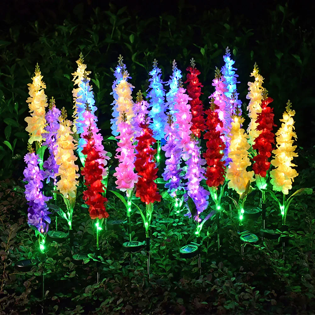 2pcs Outdoor LED Solar Light Artificial Violet Flower Waterproof Lawn Stake Light Solar Outdoor Courtyard Lawn Lamp
2pcs Outdoor LED Solar Light Artificial Violet Flower Waterproof Lawn Stake Light Solar Outdoor Courtyard Lawn Lamp