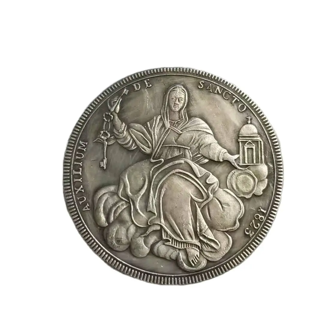 Italy1823 Silver Plated Coins Copy Commemorative Coin Wholesale Collectibles Coin Home Decoration Magic Coin#1325
Italy1823 Silver Plated Coins Copy Commemorative Coin Wholesale Collectibles Coin Home Decoration Magic Coin#1325