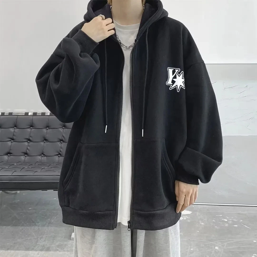 Autumn Winter Solid Versatile Sports Hoodie Casual Men Loose Tess Sporty Cool Boys Soft Preppy Style School Student Print Velvet
Autumn Winter Solid Versatile Sports Hoodie Casual Men Loose Tess Sporty Cool Boys Soft Preppy Style School Student Print Velvet