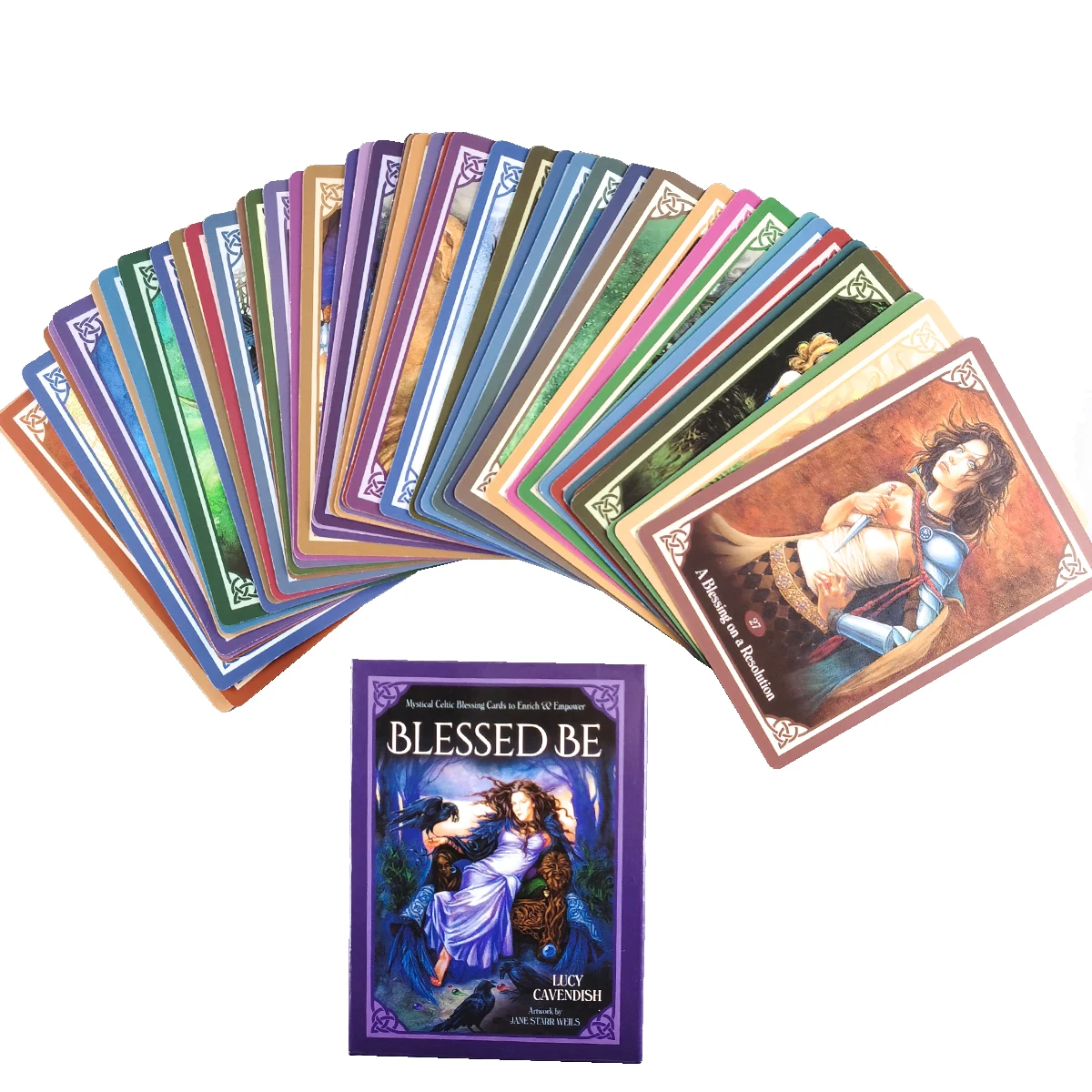 Blessed Be Oracle Cards Reconnect With Divine Lucy Cavendish Jane Weils NEW Celtic Blessing Oracle 46 Card Deck And PDF Booklet
Blessed Be Oracle Cards Reconnect With Divine Lucy Cavendish Jane Weils NEW Celtic Blessing Oracle 46 Card Deck And PDF Booklet