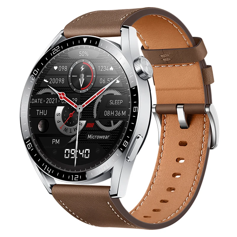 Смарт-часы для мужчин и женщин Xiaomi Huawei Phone Smart Watch 2022 GT3 Android Bluetooth Вызов кровяное