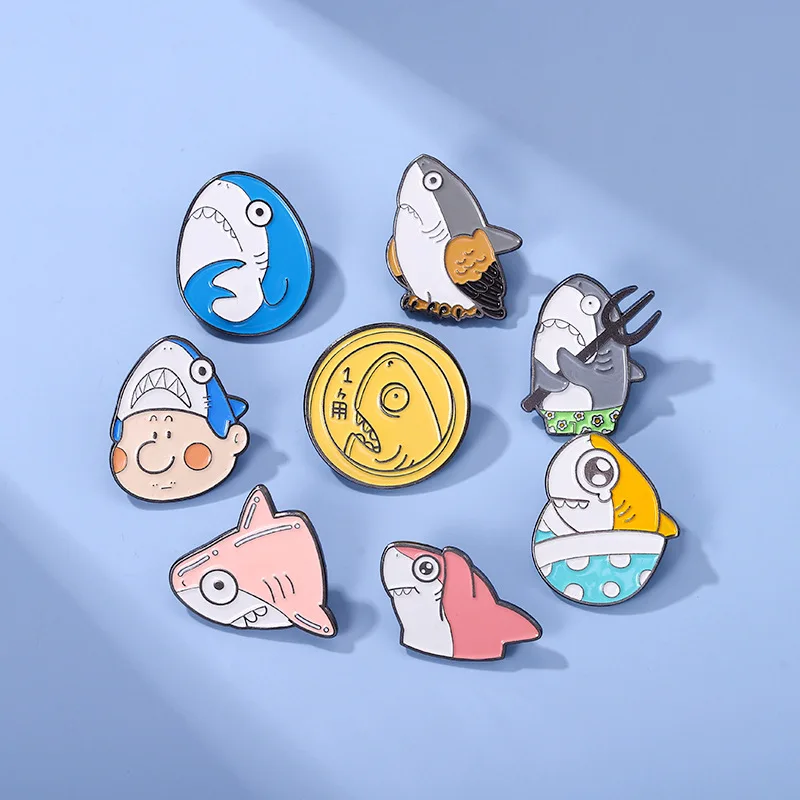 Baby Shark Brooch Shark Head Brooch Shark Brooch Shark Gold Coin Brooch Pins Shark Emoticon Brooch Fashion Brooch Enamel Pins
Baby Shark Brooch Shark Head Brooch Shark Brooch Shark Gold Coin Brooch Pins Shark Emoticon Brooch Fashion Brooch Enamel Pins
