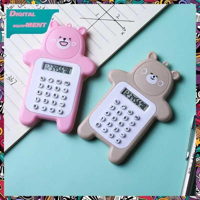 Accounting Tool Mini Calculator Hangable Cute Creative Counter Student Bear Shape Calculator For School Students Cartoon
Accounting Tool Mini Calculator Hangable Cute Creative Counter Student Bear Shape Calculator For School Students Cartoon