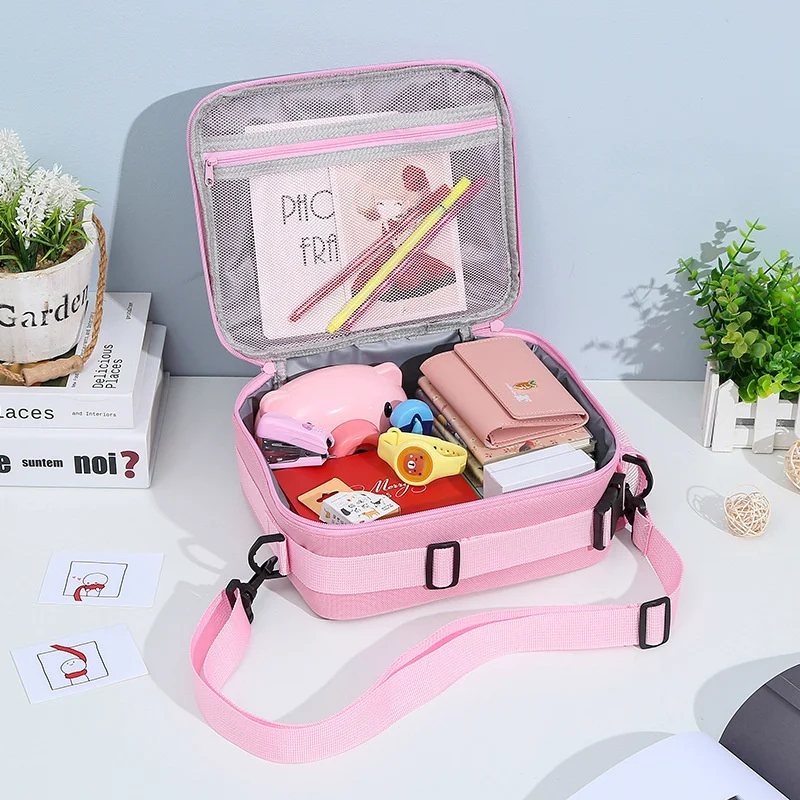 New Glitter Laser Girl Simple Shoulder Bag Picnic Ice Bag Rainbow Color Insulation Lunch Bag Lunch Bag
New Glitter Laser Girl Simple Shoulder Bag Picnic Ice Bag Rainbow Color Insulation Lunch Bag Lunch Bag