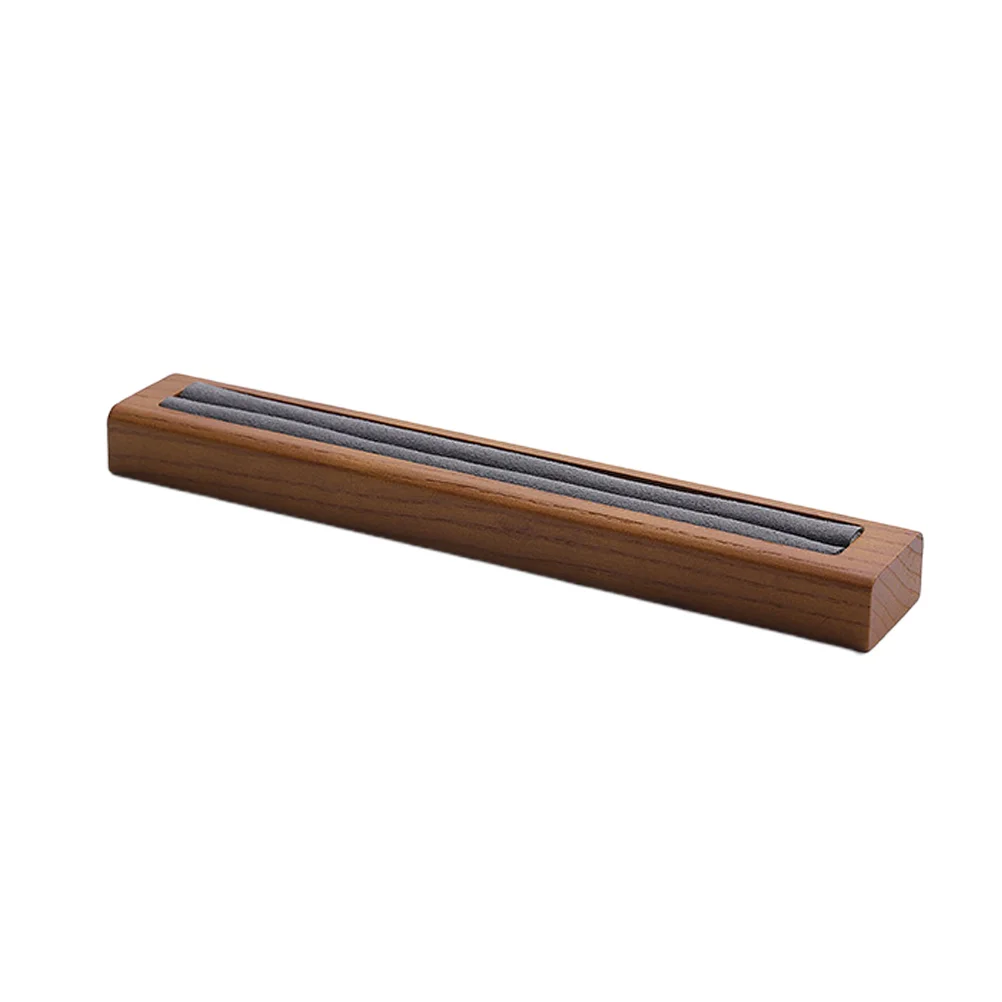 Wooden Rings Tray Simple Jewelry Holder Box Exquisite Display Rack Jewelry Organizer (Dark Grey)
Wooden Rings Tray Simple Jewelry Holder Box Exquisite Display Rack Jewelry Organizer (Dark Grey)