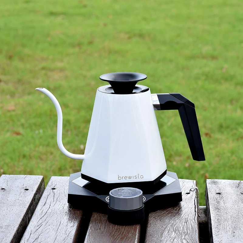 Brewista X double wall constant temperature 800ml gooseneck variale temperature control kettle coffee pot
Brewista X double wall constant temperature 800ml gooseneck variale temperature control kettle coffee pot