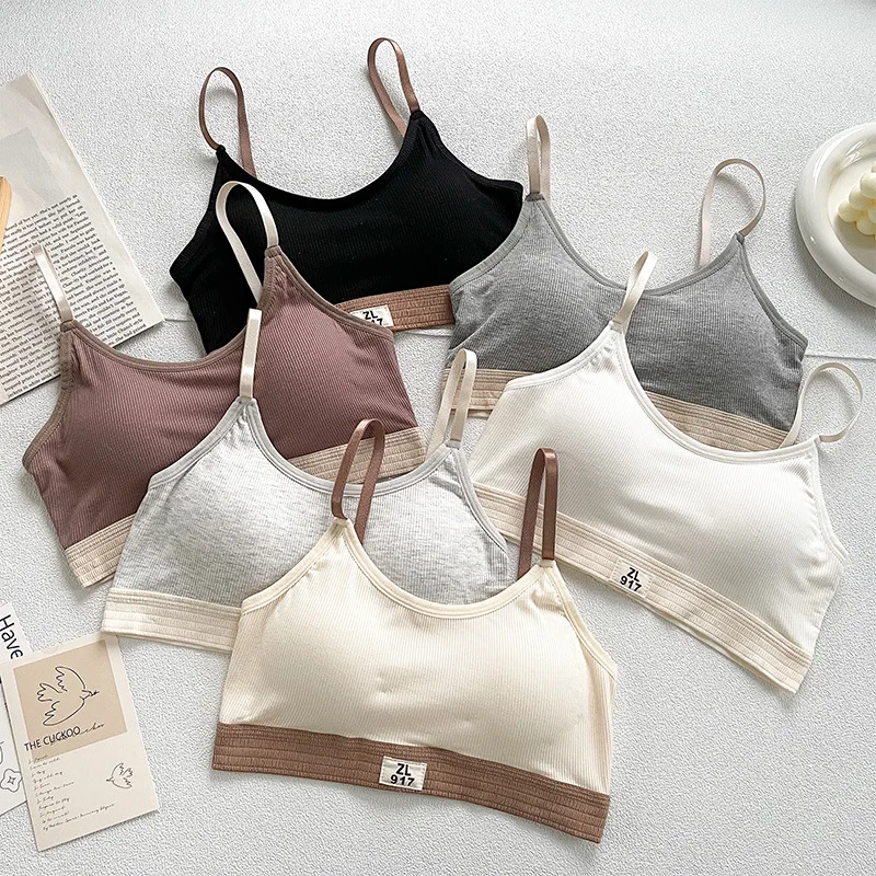 New Summer Bra Strap Tank Top Without Steel Ring Student Wrap Chest Gather One Piece Bra Thin Women's Underwear Natural Color
New Summer Bra Strap Tank Top Without Steel Ring Student Wrap Chest Gather One Piece Bra Thin Women's Underwear Natural Color