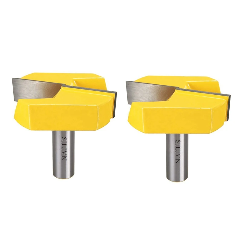 1/2 Inch Shank 2-1/4 Inch Diameter Bottom Cleaning Router Bit Woodworking Milling Cutter(2 Pack) 
1/2 Inch Shank 2-1/4 Inch Diameter Bottom Cleaning Router Bit Woodworking Milling Cutter(2 Pack)