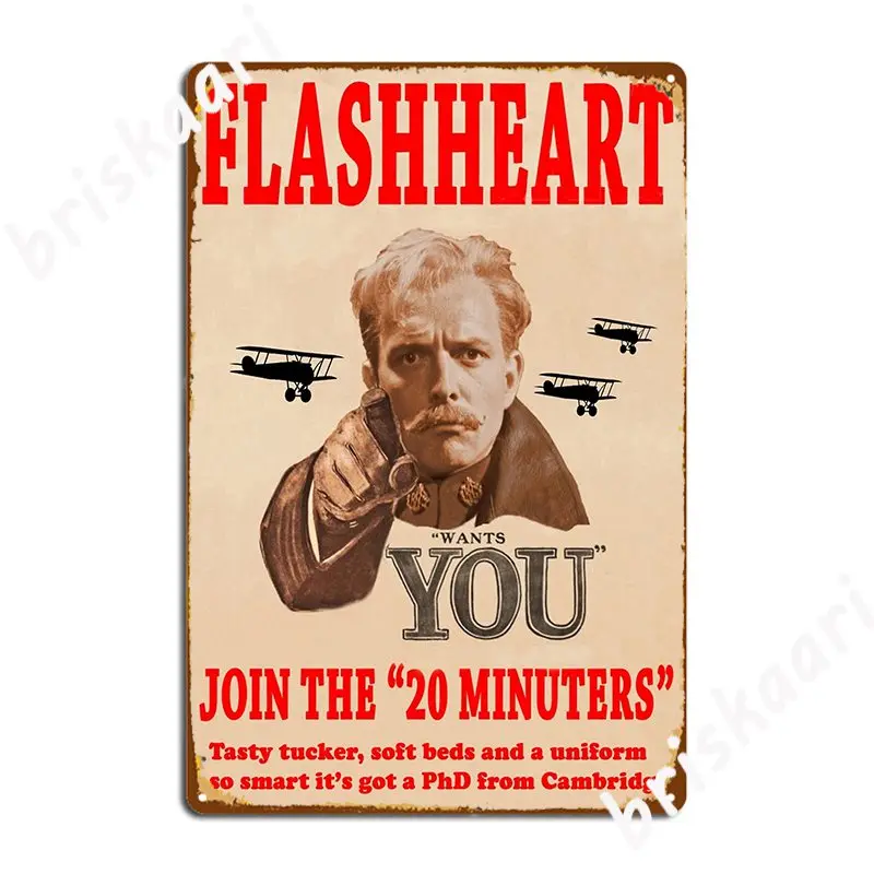 Металлический плакат Flashheart Want You, ретро-картина, декор для кинотеатра, настенный плакат
Металлический плакат Flashheart Want You, ретро-картина, декор для кинотеатра, настенный плакат