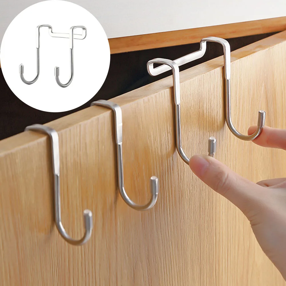 1 PC Stainless Steel Bedside Cabinet Door Hook Dormitory Double Hook S-hook Wall Hanging Kitchen Storage Rack S-hook
1 PC Stainless Steel Bedside Cabinet Door Hook Dormitory Double Hook S-hook Wall Hanging Kitchen Storage Rack S-hook
