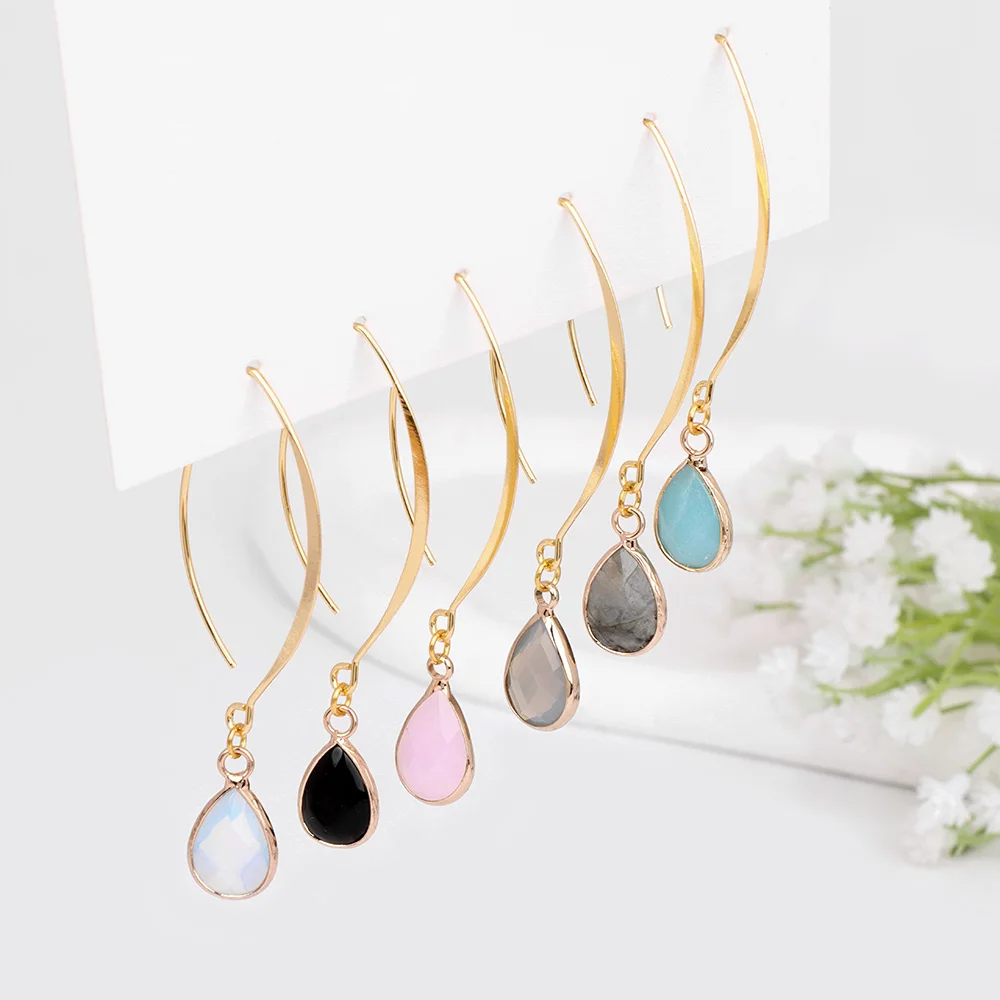 Элегантные серьги-подвески в виде капли воды, серьги из натурального кварца, женский набор сережек для вечерние ринки, свадьбы, Женские Ювел...
Элегантные серьги-подвески в виде капли воды, серьги из натурального кварца, женский набор сережек для вечерние ринки, свадьбы, Женские Ювел...