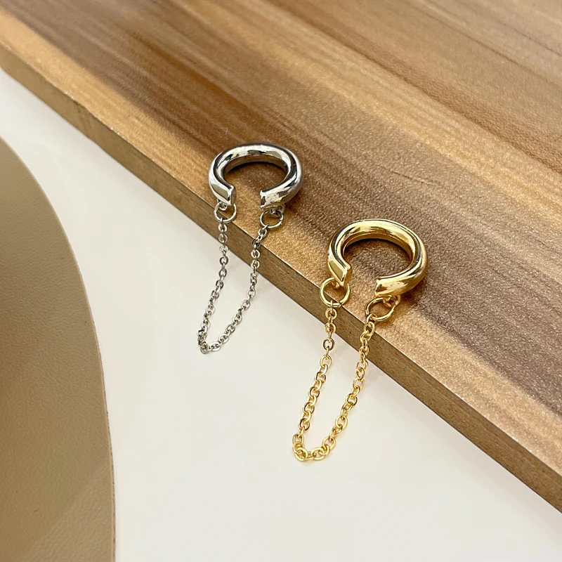Popular Design Chain Tassel Earrings ot Selling Hip Hop No Ear Hole Ear Bone Clip For Women Gifts Fashion Statement Earrings
Popular Design Chain Tassel Earrings ot Selling Hip Hop No Ear Hole Ear Bone Clip For Women Gifts Fashion Statement Earrings