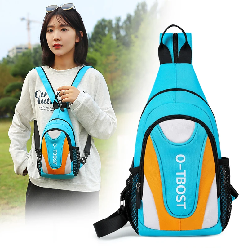 

Women Small Backpack 2022 Casual Girls Chest Bag With Earphone Hole Female Backpack Multi-Functional Rucksacks Mochila Mujer