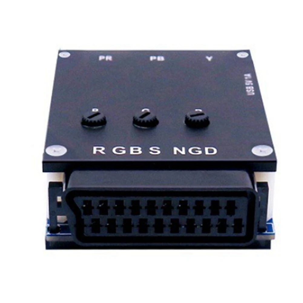RGBS SCART to YPBPR Component Transcoder Converter Retro Game Console, RGBS to YPBPR Color Difference Component
RGBS SCART to YPBPR Component Transcoder Converter Retro Game Console, RGBS to YPBPR Color Difference Component
